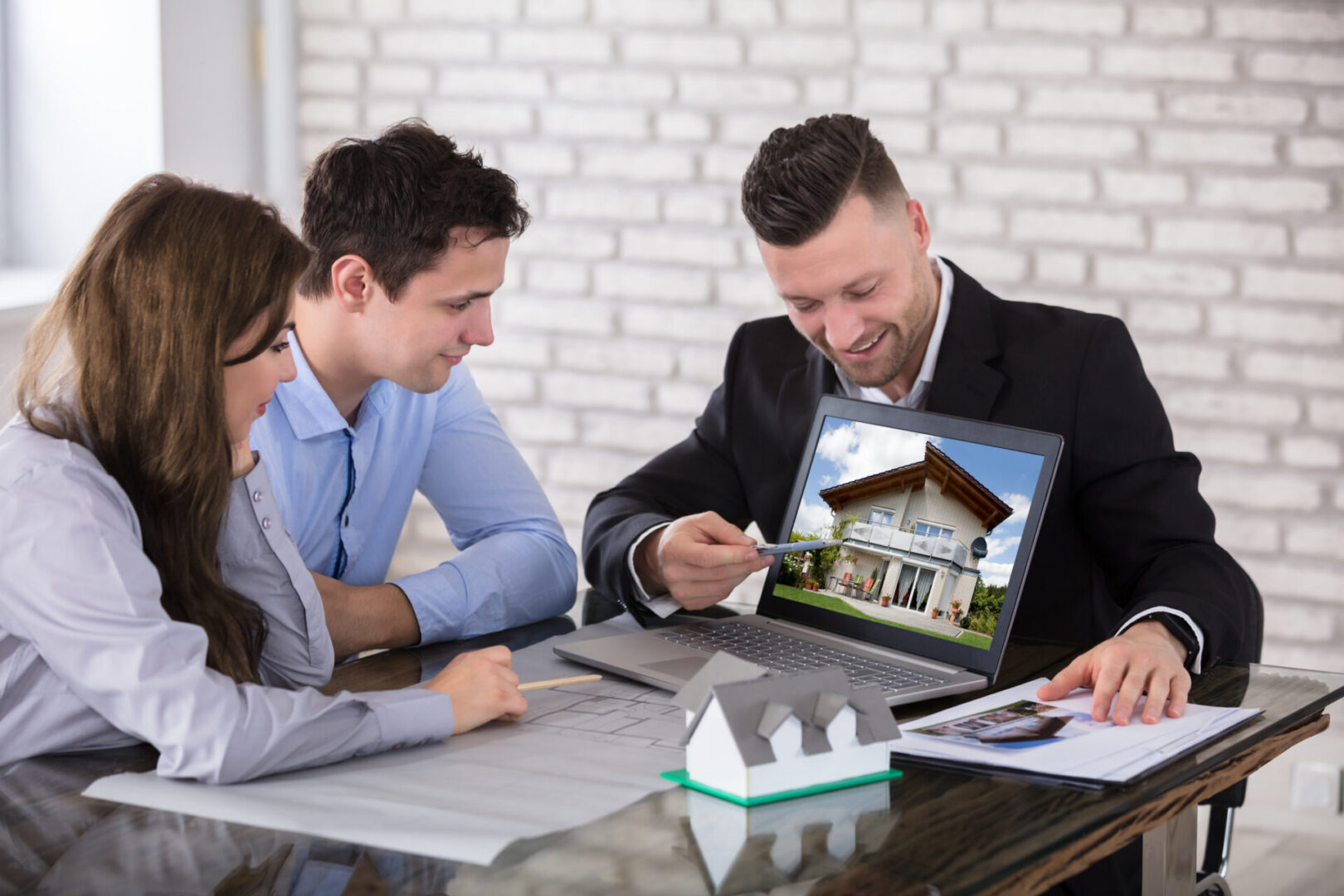 Group planning real estate project